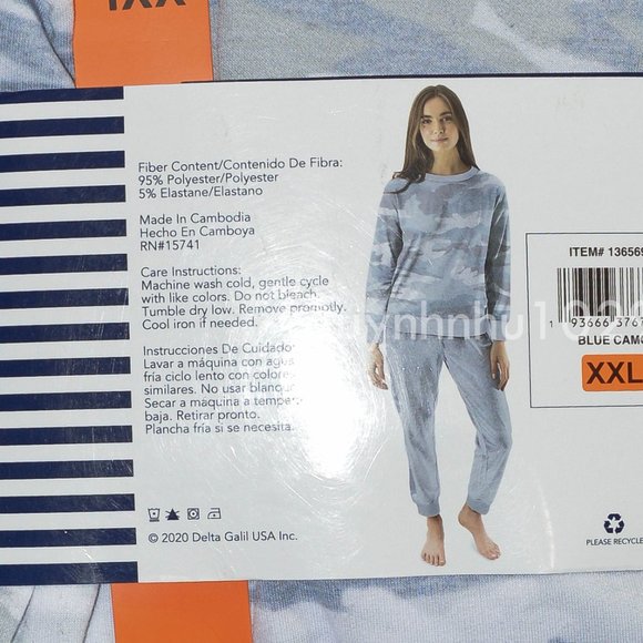 - - Splendid  women pajama 2 piece set - Picture 5 of 5